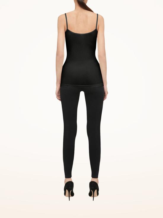 26FW 월포드 민소매 티셔츠 56242 7005 BLACK - WOLFORD