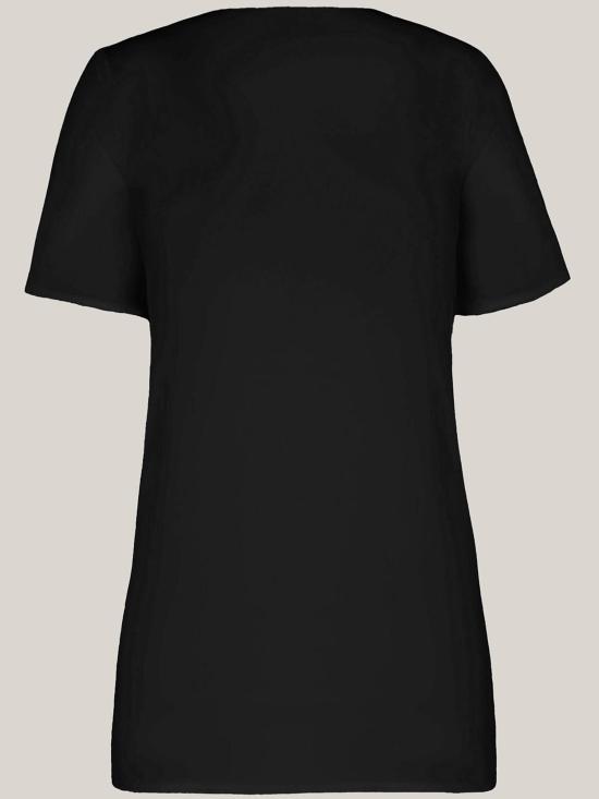 26FW 월포드 반팔 티셔츠 53387 7005 BLACK - WOLFORD