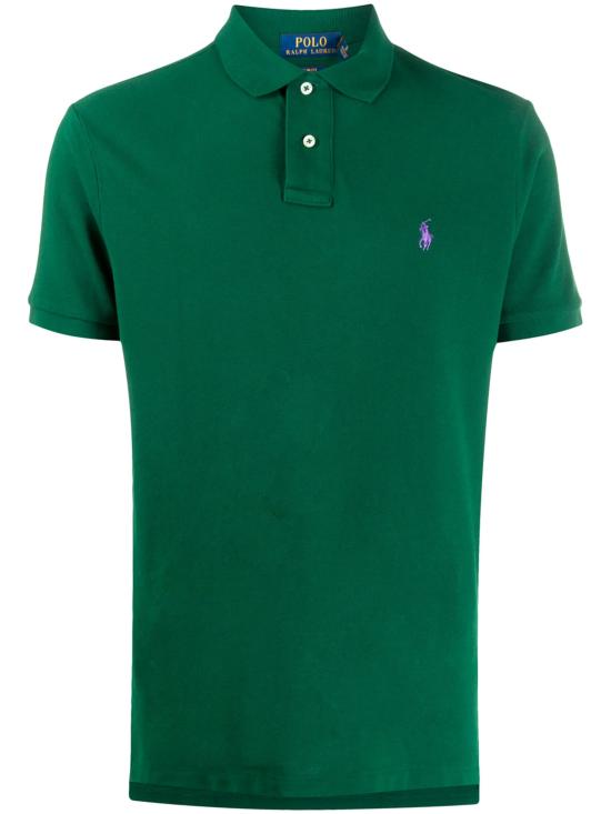 26FW 폴로 랄프로렌 폴로 티셔츠 710795080 002 GREEN