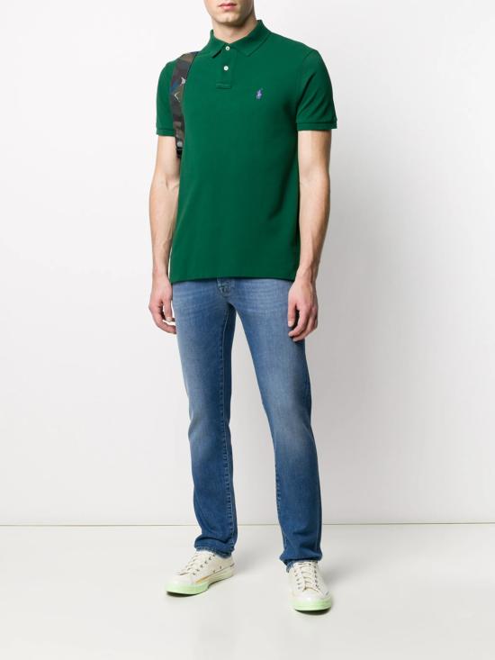 26FW 폴로 랄프로렌 폴로 티셔츠 710795080 002 GREEN - POLO RALPH LAUREN