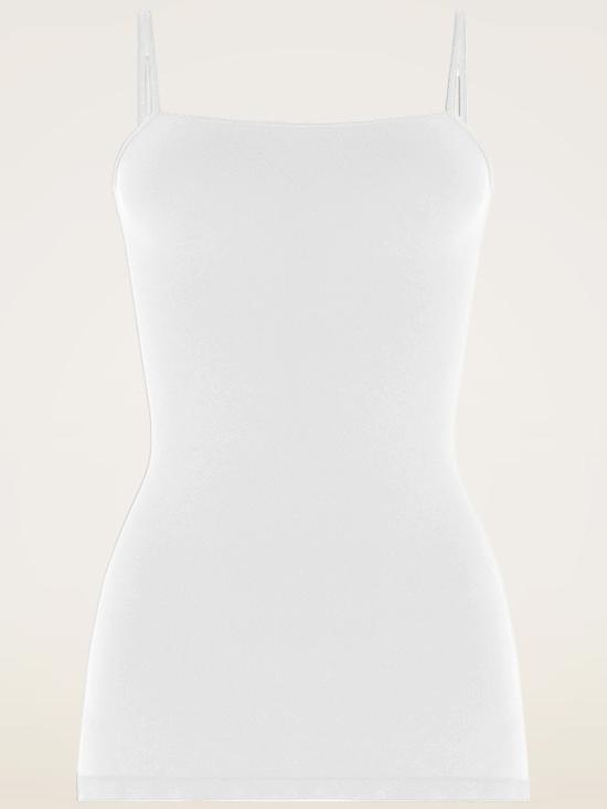 26FW 월포드 민소매 티셔츠 56242 1300 WHITE - WOLFORD