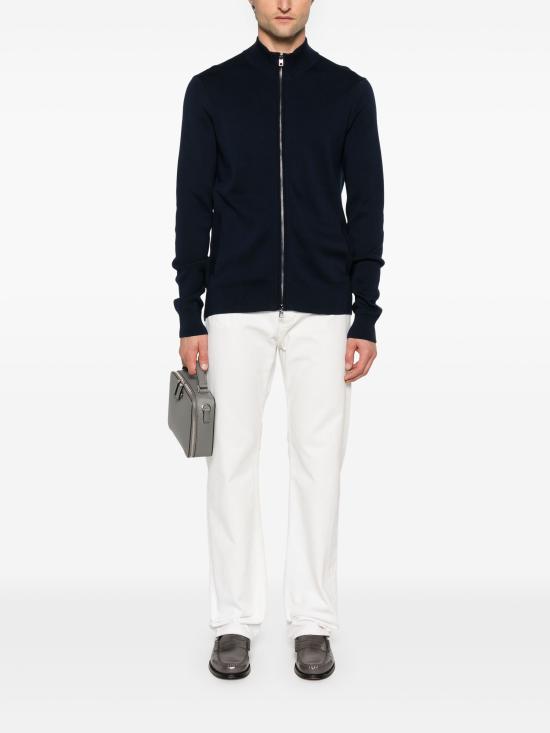  마이클 코어스 집업 니트 CH360AG469 401 BLUE - MICHAEL KORS