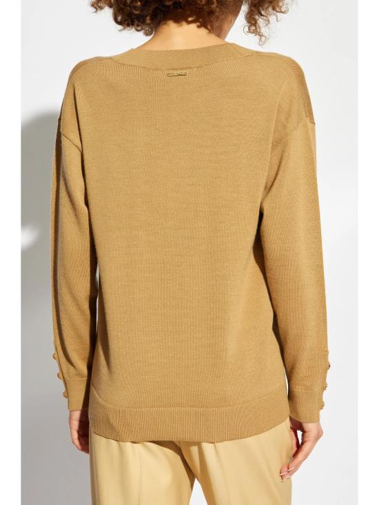  마이클 코어스 스웨터 MT460YB4VR 211 BROWN - MICHAEL KORS