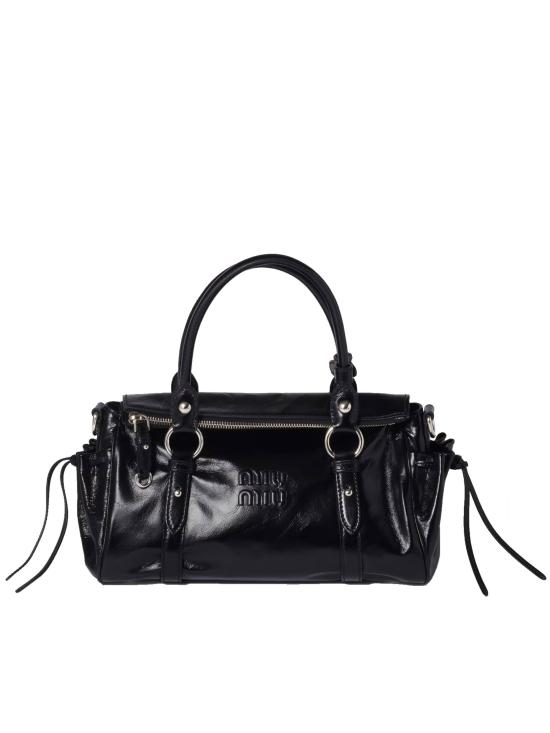 26FW 미우미우 토트백 5BA3332A44 F0002 BLACK