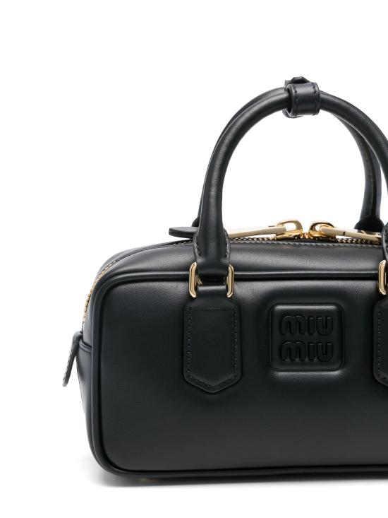 26FW 미우미우 토트백 5BB142ACR3 F0002 BLACK - MIU MIU