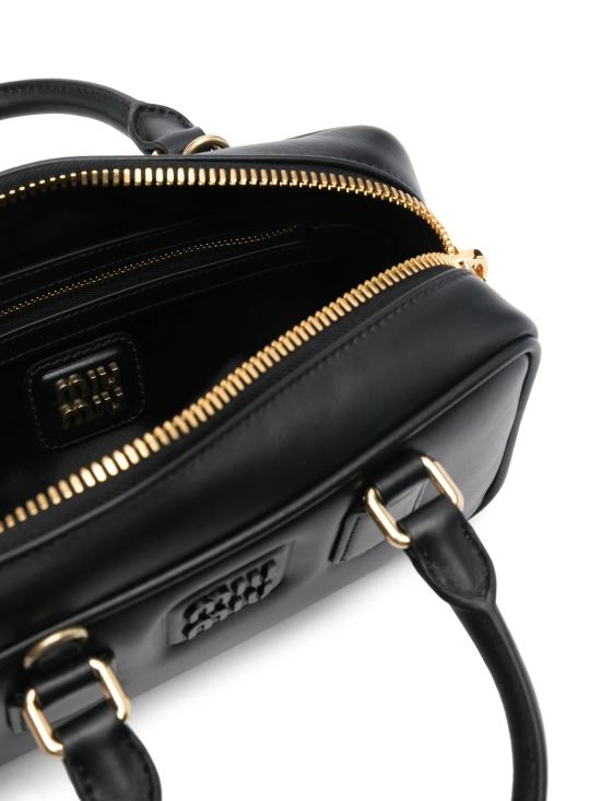26FW 미우미우 토트백 5BB142ACR3 F0002 BLACK - MIU MIU