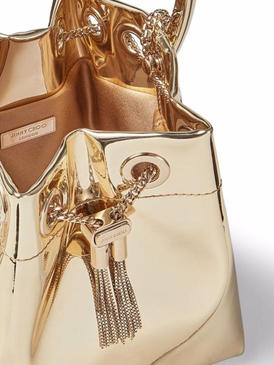 26FW 지미추 토트백 BONBONXVK GOLD METALLIC - JIMMY CHOO