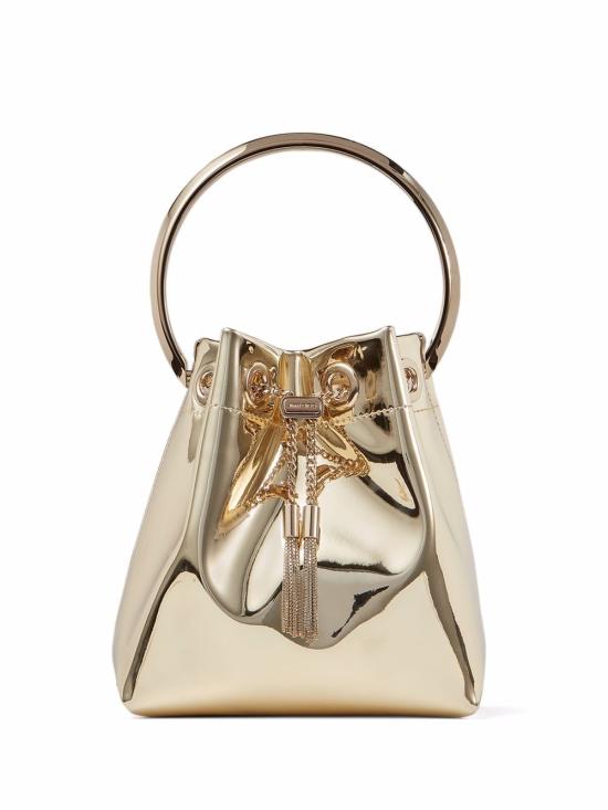 26FW 지미추 토트백 BONBONXVK GOLD METALLIC