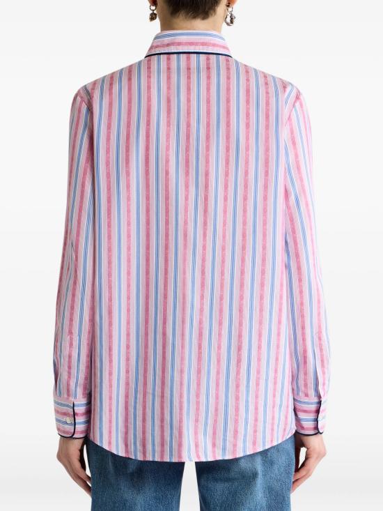 26FW 에트로 셔츠 WRIA001399TJ51E S9870 PINK PURPLE - ETRO