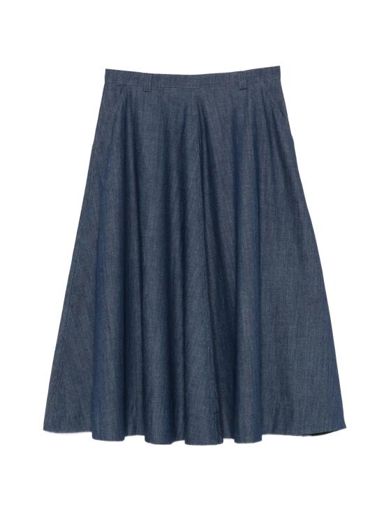 26SS 인코텍스 데님 스커트 101956D6602 820 Navy blue