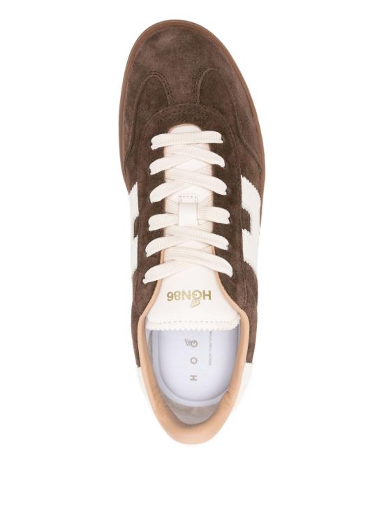 26FW 호간 스니커즈 HXW6470FB60UHK 02FJ Brown - HOGAN