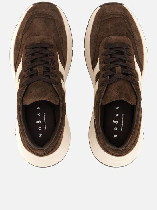 26FW 호간 스니커즈 HXW6690FR30U5W 0UUM Brown - HOGAN