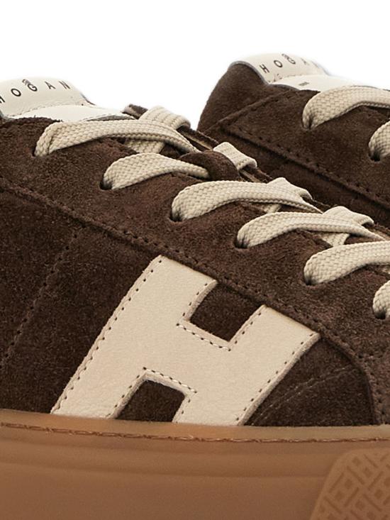 26FW 호간 스니커즈 HXM7050GF10UHT 0R1L Brown - HOGAN