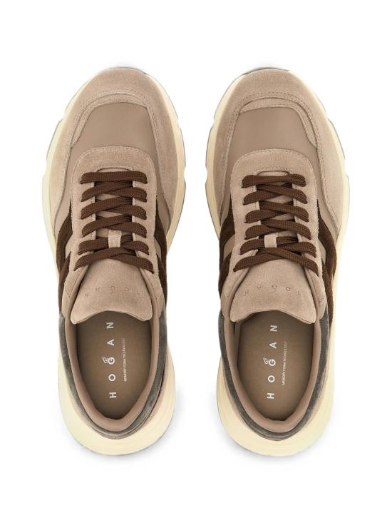 26FW 호간 하이퍼 라이트 스니커즈 HXM5630FR30UHC 739S Brown - HOGAN