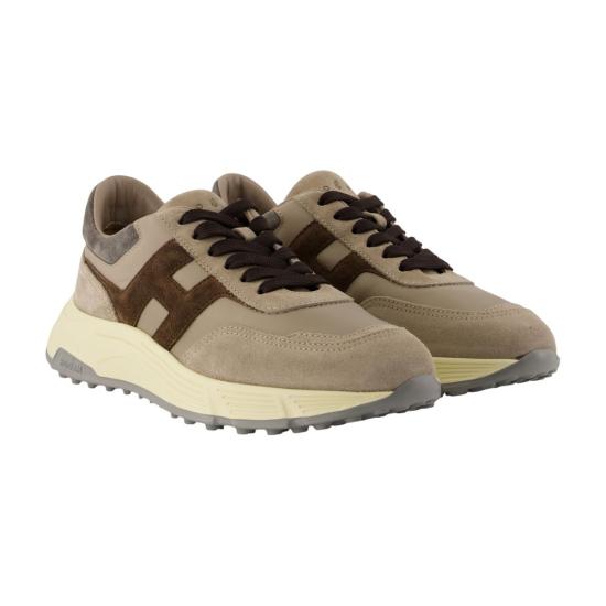 26FW 호간 하이퍼 라이트 스니커즈 HXM5630FR30UHC 739S Brown - HOGAN