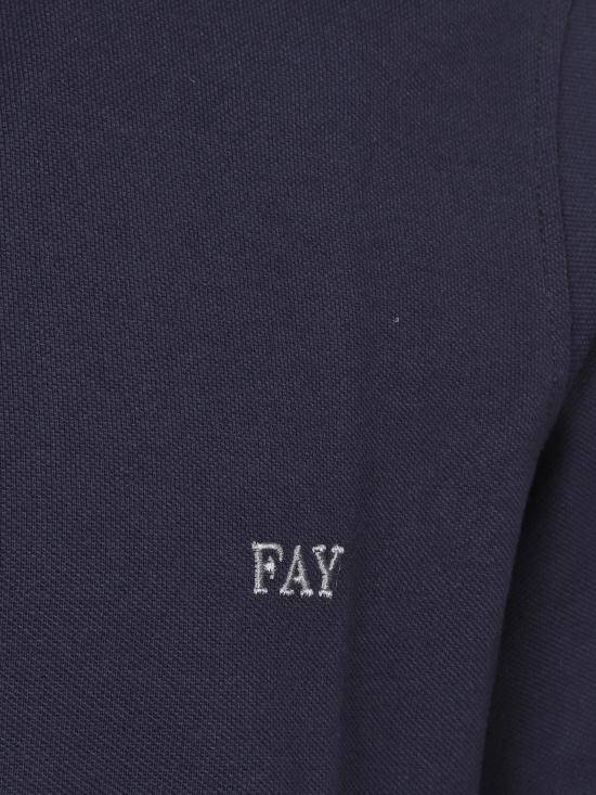 26SS 페이 폴로 티셔츠 NPMB252140STDW U806 Navy blue - FAY