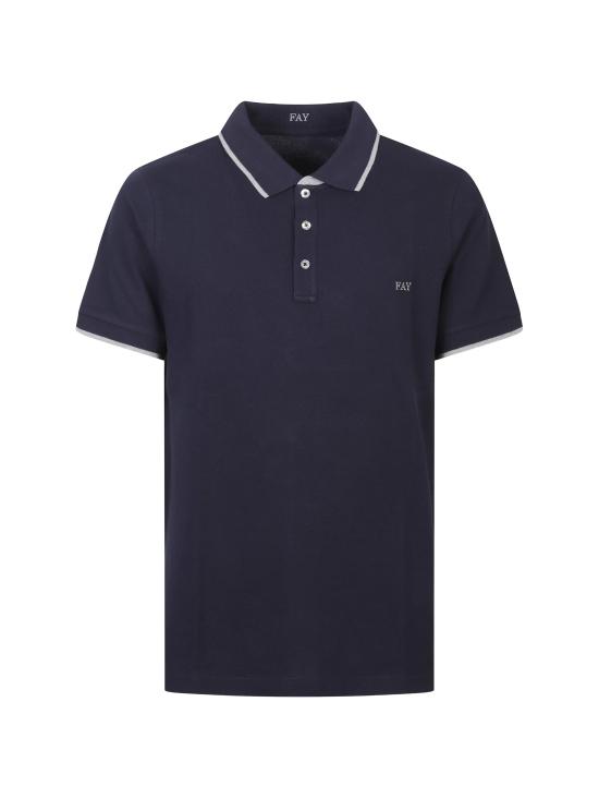 26SS 페이 폴로 티셔츠 NPMB252140STDW U806 Navy blue