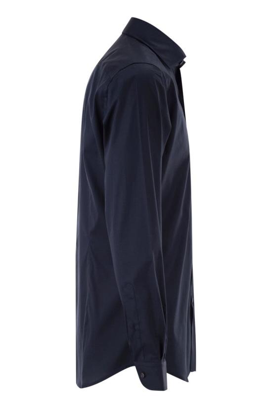26SS 페이 긴팔 셔츠 NCMA152259SORM U807 Navy blue - FAY
