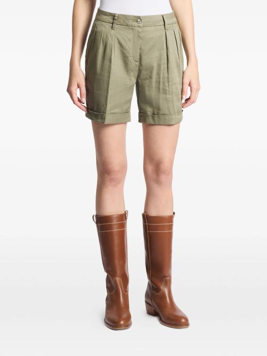 26SS 페이 스트레이트 팬츠 NTW8352547TXMR V201 Olive green - FAY