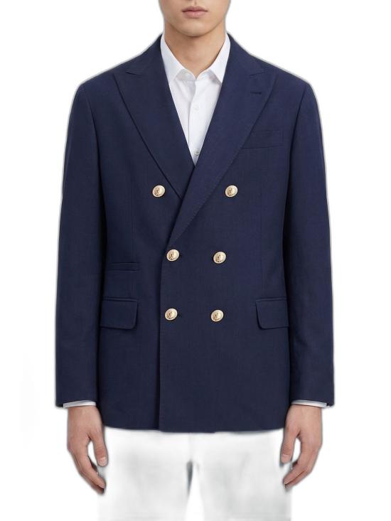 26FW 브루넬로 쿠치넬리 자켓 MR4787BPDG C1021 Navy blue