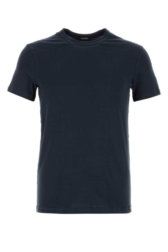 26FW 톰포드 코튼 크루넥 언더웨어 티셔츠 T4M081040412 NAVY