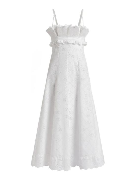 26SS 알베르타 페레티 미디 원피스 044516220002 WHITE