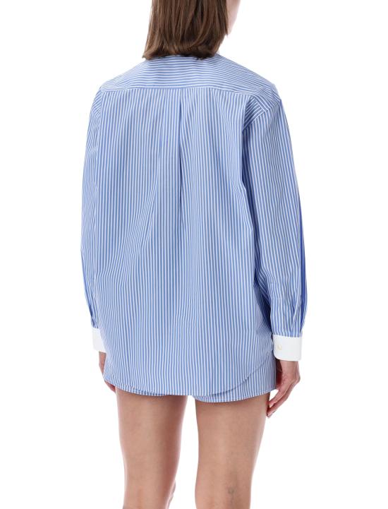 26FW 스포티앤리치 셔츠 SI019711302ST02 3896 BLUE STRIPED - SPORTY & RICH