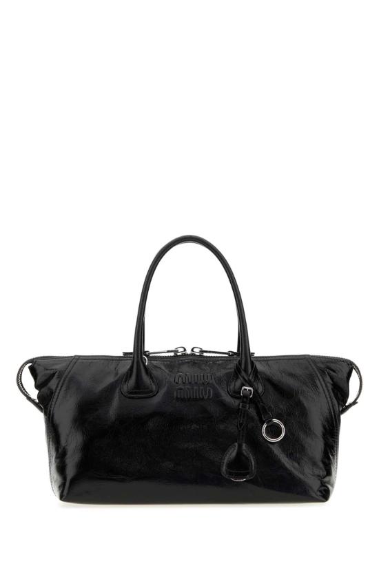 26FW 미우미우 토트백 5BA3352A44 F0002 BLACK