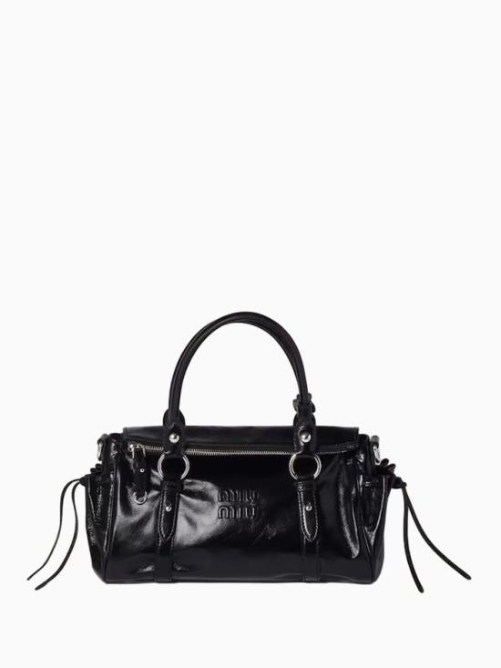 26FW 미우미우 토트백 5BA333 2A44 F0002 BLACK DOM
