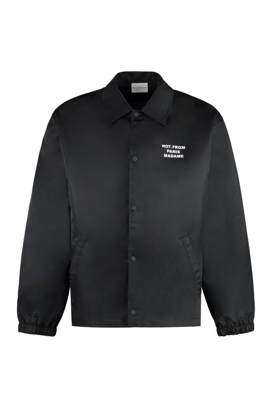  드롤드무슈 봄버 자켓 PERMJT183PA014 BL black