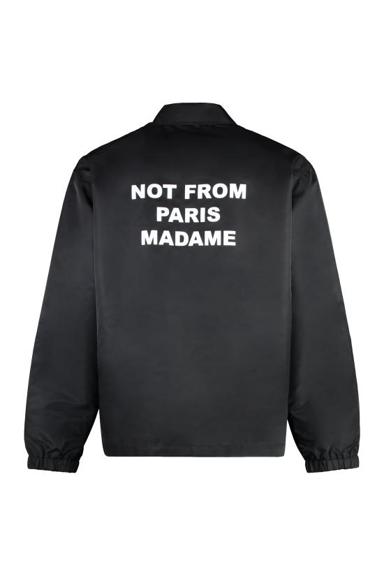  드롤드무슈 봄버 자켓 PERMJT183PA014 BL black - DROLE DE MONSIEUR