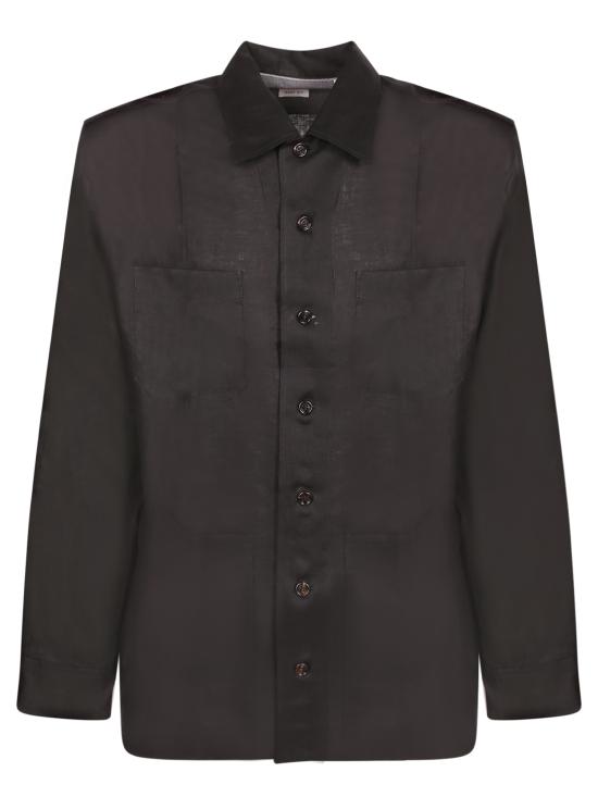 26SS 브루넬로 쿠치넬리 셔츠 MM6840648 C099 Black