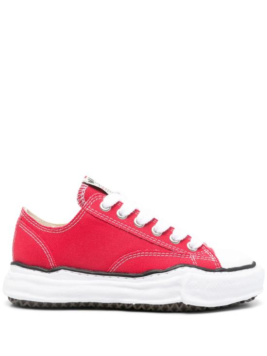 26SS 메종 미하라 야스히로 피터슨 OG 솔 캔버스 로우 A01FW702 RED