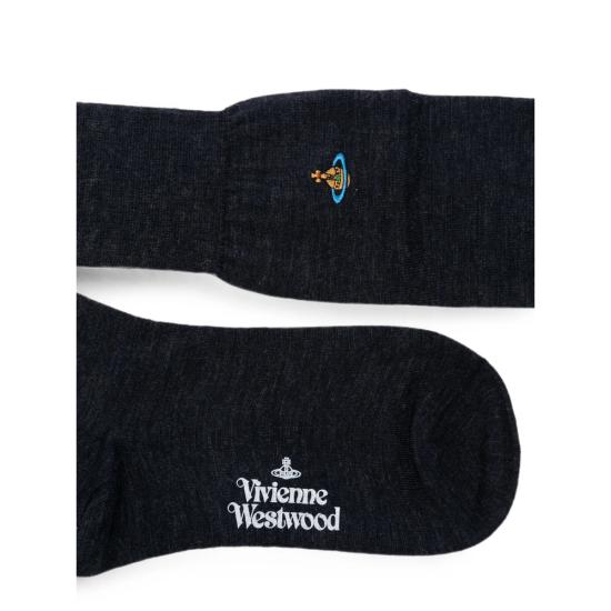 26FW 비비안웨스트우드 양말 81040002 K0025 K411 BLUE - VIVIENNE WESTWOOD