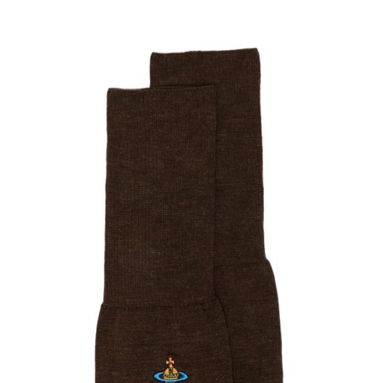 26FW 비비안웨스트우드 양말 81040002 K0025 D409 BROWN - VIVIENNE WESTWOOD