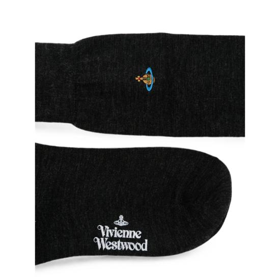 26FW 비비안웨스트우드 양말 81040002 K0025 P408 GREY - VIVIENNE WESTWOOD