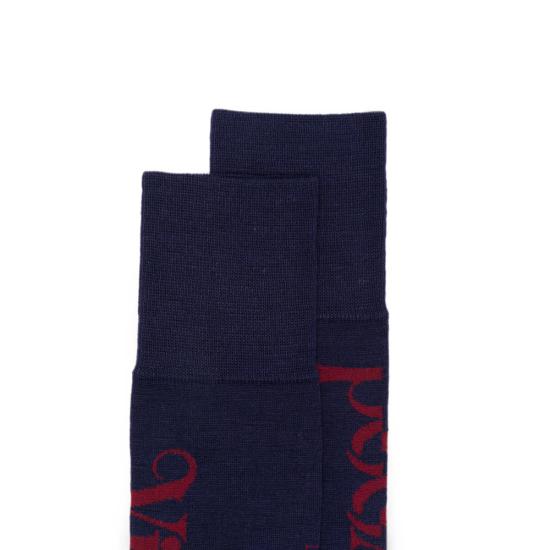26FW 비비안웨스트우드 양말 81040002 K007Q K410 BLUE - VIVIENNE WESTWOOD