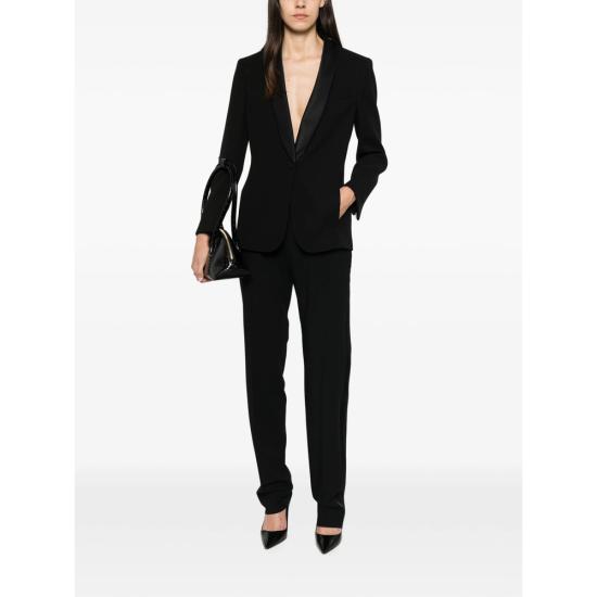 26FW 조르지오 아르마니 수트 자켓 TE16469 GW003989 UC001 BLACK - GIORGIO ARMANI