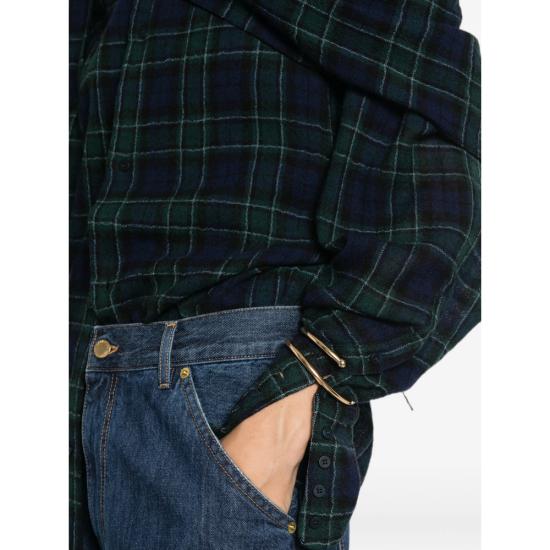 26FW 다크파크 셔츠 WSH24N FAW74 0045 BLUE GREEN - DARKPARK