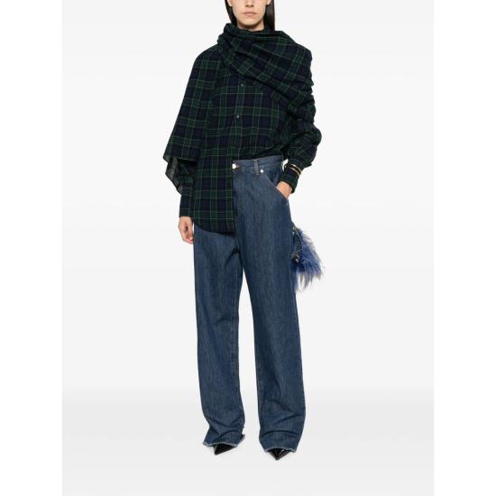 26FW 다크파크 셔츠 WSH24N FAW74 0045 BLUE GREEN - DARKPARK