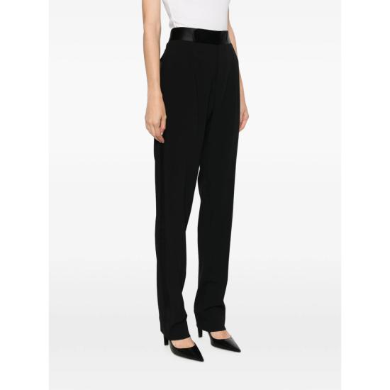 26FW 조르지오 아르마니 수트 팬츠 TE10043 GM004581 UC001 BLACK - GIORGIO ARMANI