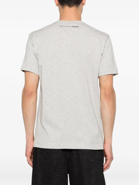 26SS 꼼데가르송 반팔 티셔츠 FQ T003 S26 TOP GREY - COMME DES GARCONS