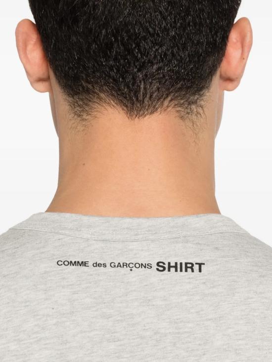 26SS 꼼데가르송 반팔 티셔츠 FQ T003 S26 TOP GREY - COMME DES GARCONS