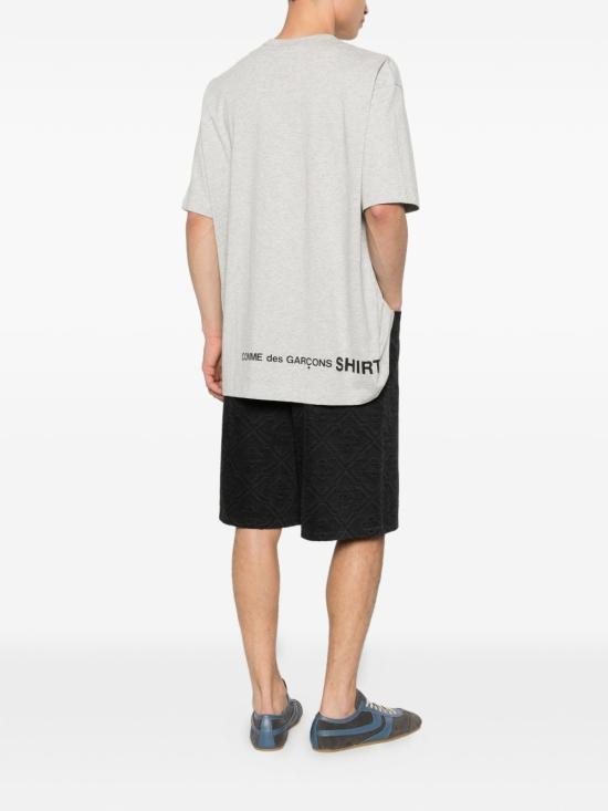 26SS 꼼데가르송 반팔 티셔츠 FQ T008 S26 TOP GREY - COMME DES GARCONS