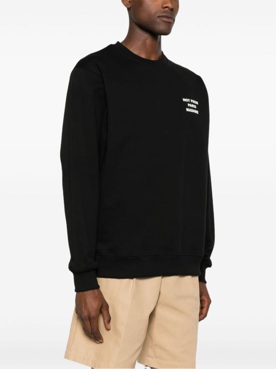 26FW 드롤드무슈 긴팔 티셔츠 PERMSW149CO127 BL Nero - DROLE DE MONSIEUR