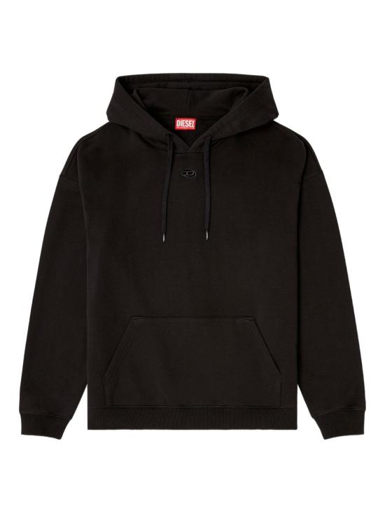 26FW 디젤 s-boxt-hood-dco 후드 티셔츠 A20050 0GSBP9XX Nero