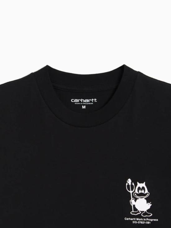 26FW 칼하트 WIP 반팔 티셔츠 I036888 89 XX Black - CARHARTT WIP