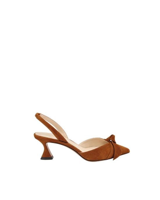  알렉산더버만 힐/펌프스 Alexandre Birman 클라리타 슬링백 캡 토 60 힐 에스프레소 스웨이드