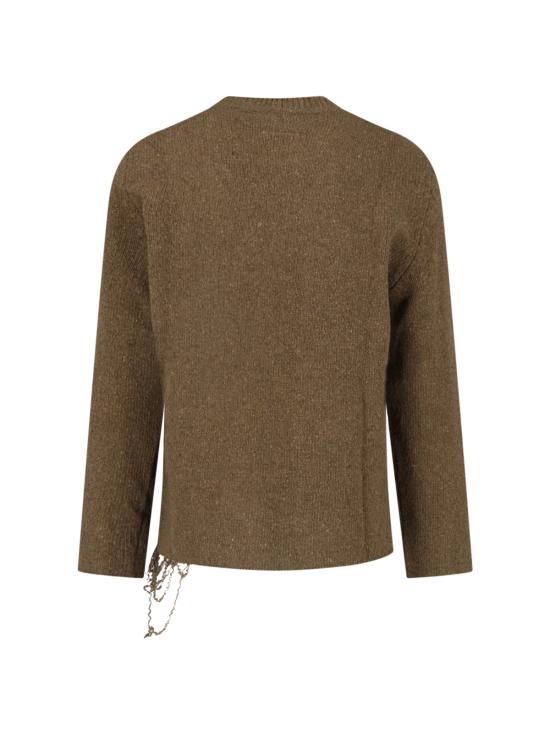 26FW MM6 메종마르지엘라 스웨터 SH0HL0049 M13283 727S GREEN - MM6 MAISON MARGIELA