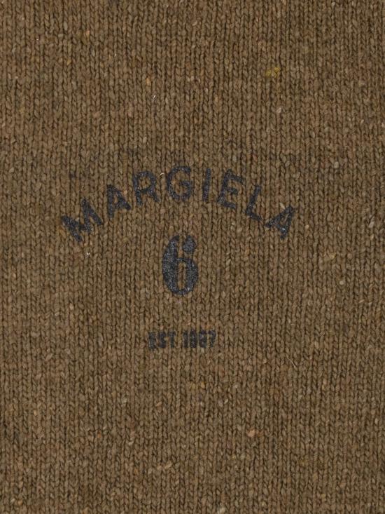 26FW MM6 메종마르지엘라 스웨터 SH0HL0049 M13283 727S GREEN - MM6 MAISON MARGIELA